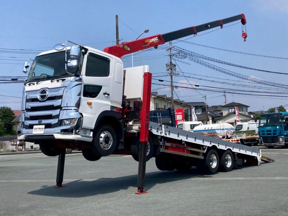 ソレックボート回送車 クレーン付・回送車｜中古トラック、中古パーツのことなら